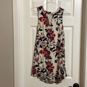 Floral mini dress